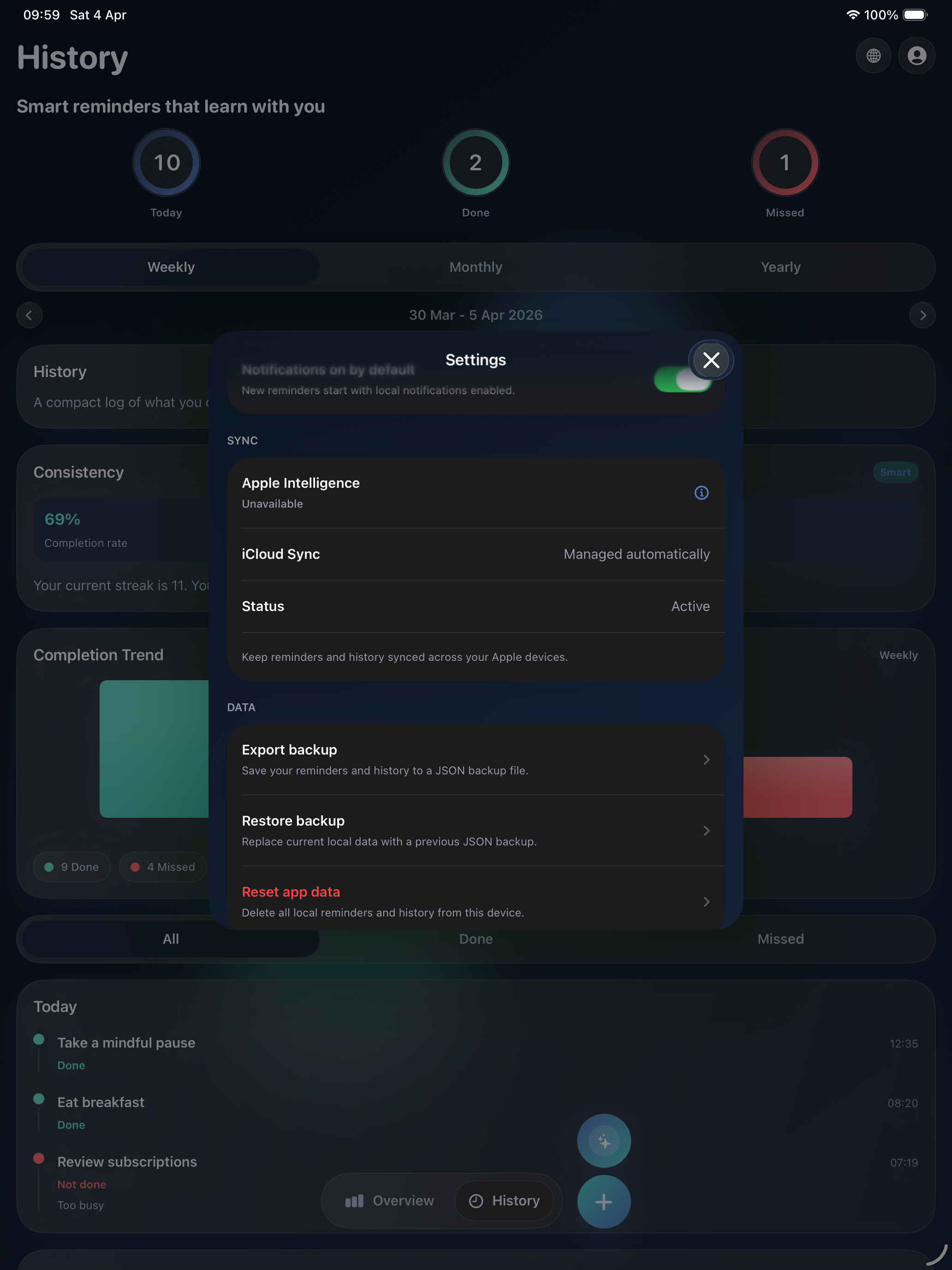 RecoHi iPad screenshot 8